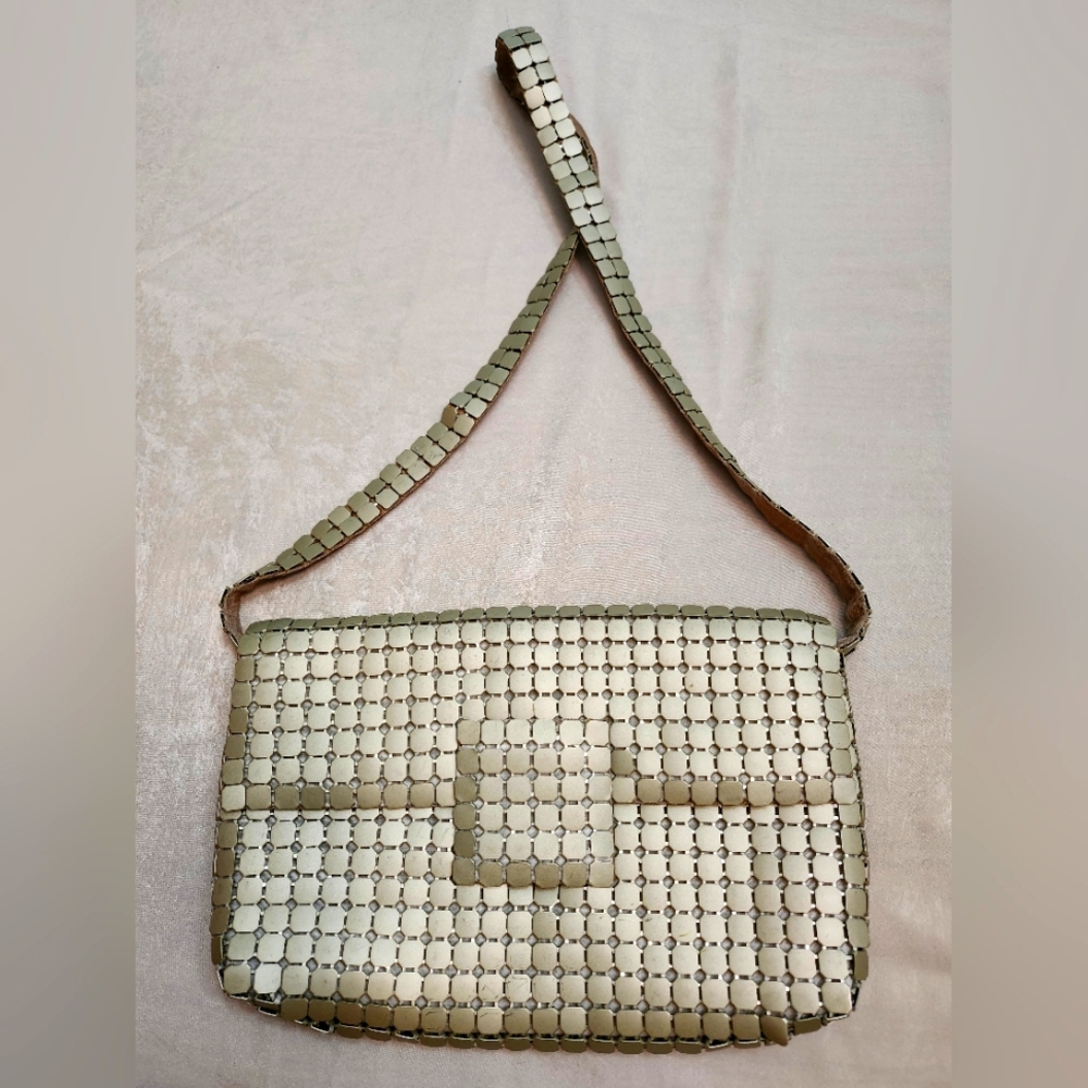 Vintage Marlo Medal Mesh Bag